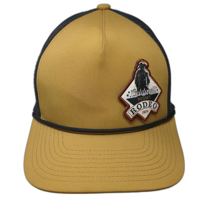 Pacific Headwear Trucker Hat Brown One Size Caldwell Night Rodeo Mesh Snapback