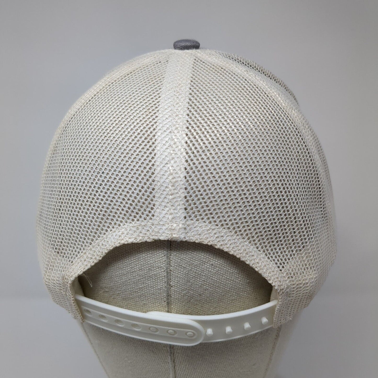 TSHC Patch Snapback Mesh Back Trucker Hat Gray One Size Port Authority