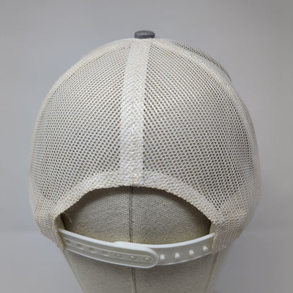 TSHC Patch Snapback Mesh Back Trucker Hat Gray One Size Port Authority