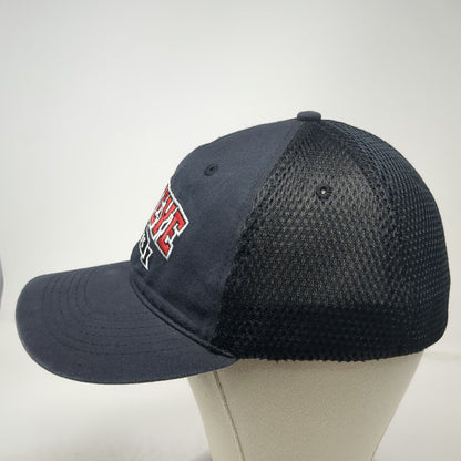 Vie Baseball Cap Black XL Sockeye Brewing Drink Like a Fish Hat Mesh Fitted