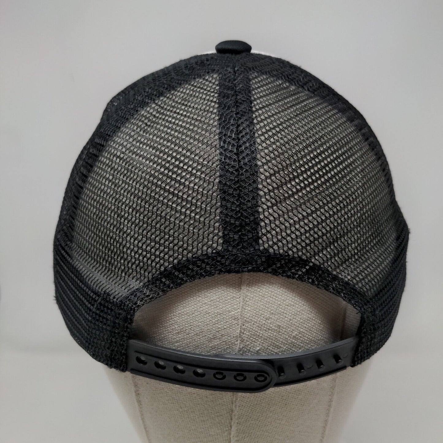 Sorry About My Dad Snapback Mesh Back Trucker Hat Black OSFM Direct Caps