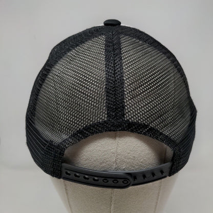 Sorry About My Dad Snapback Mesh Back Trucker Hat Black OSFM Direct Caps