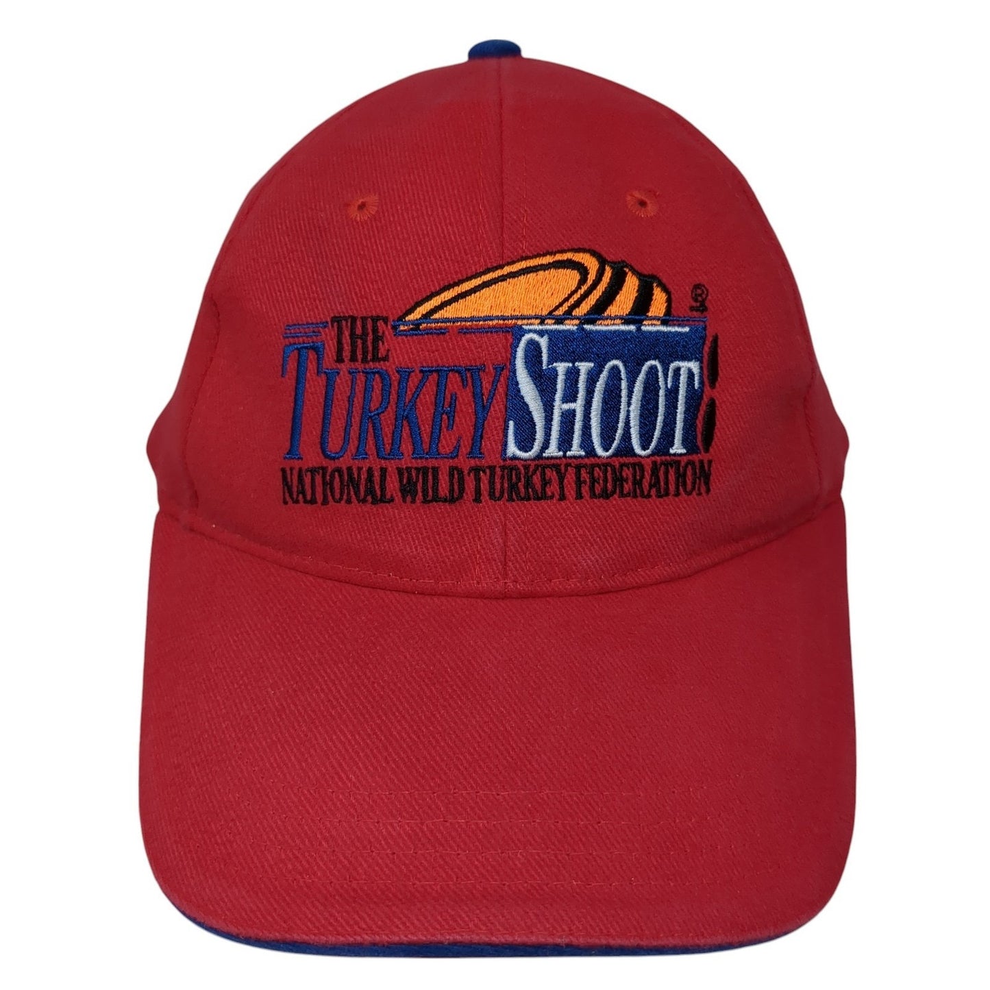 The Turkey Shoot National Wild Turkey Federation Baseball Cap Red One Size NWTF