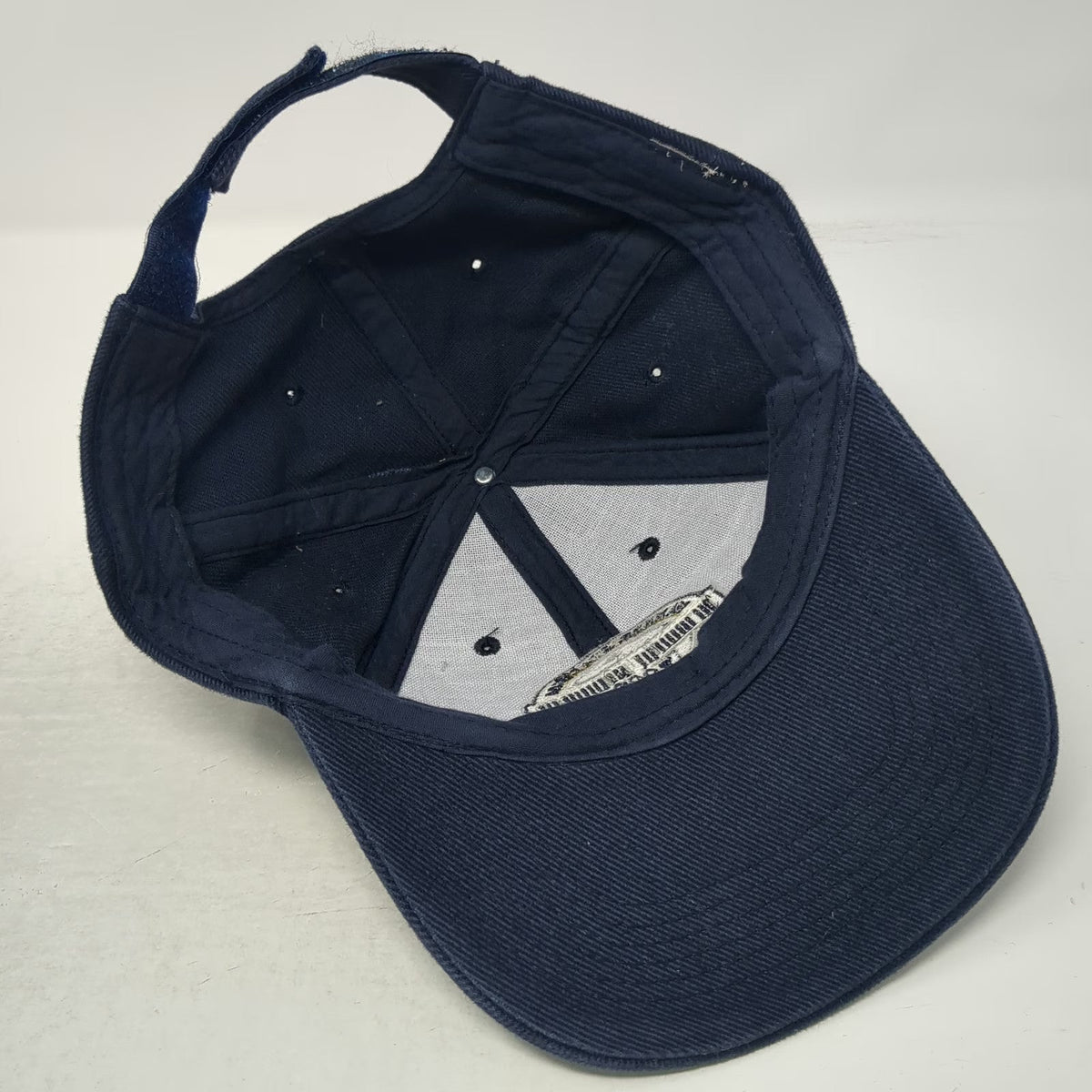 Baseball Cap Blue One Size Yankee Stadium Inaugural Season 2009 Strapback Hat