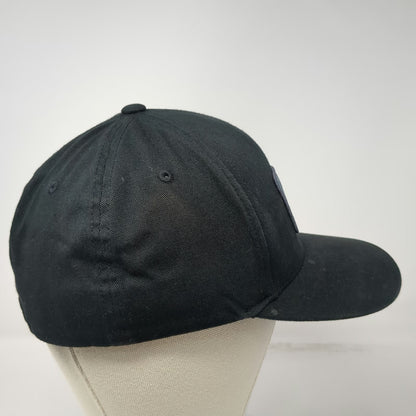 O'Neill Baseball Cap Black XL Flexfit Surf Co Est 1952 Structured Fitted Hat