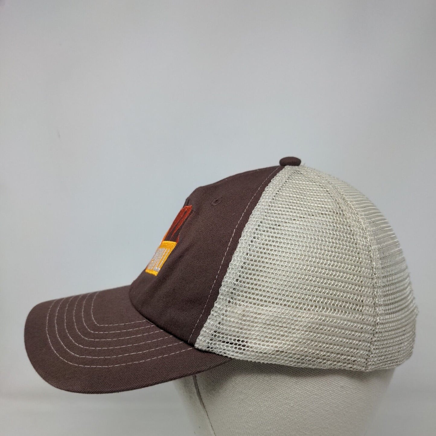Beer On The Wall Slideback Mesh Back Trucker Hat Brown One Size Sportsman