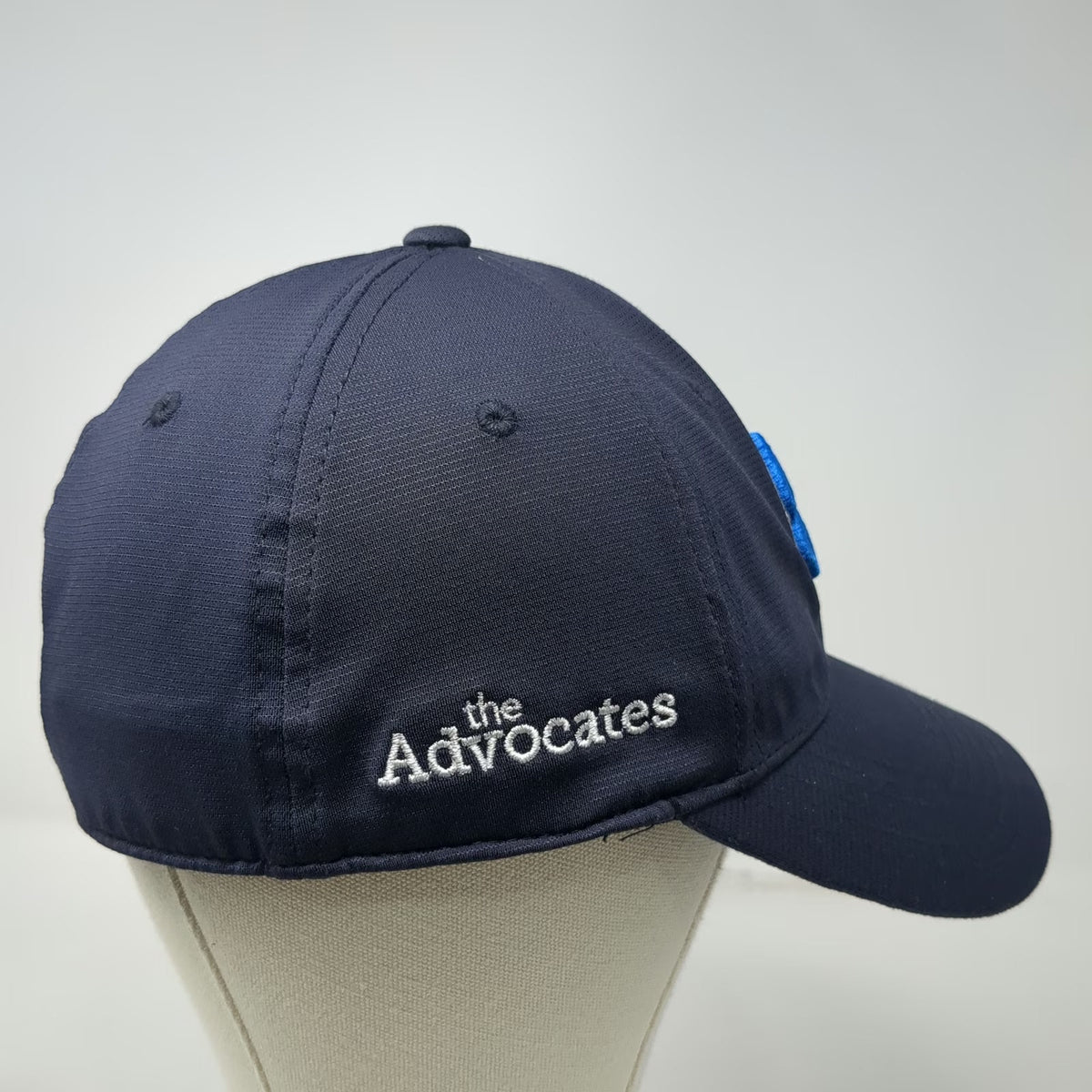 Black Clover Baseball Cap Blue XL Live Lucky Advocates Stretch Memory Fit hat