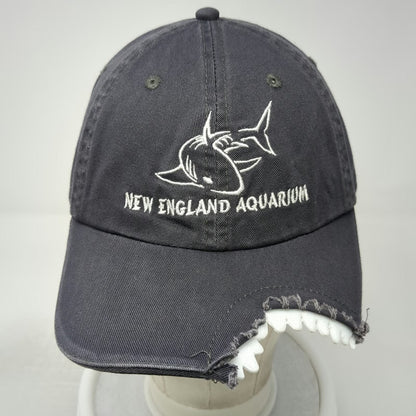 Royal Resortwear Baseball Cap Gray One Size Shark Bite Teeth Aquarium Ocean Hat
