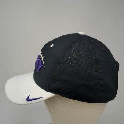 Nike Baseball Cap Black OSFM Rocky Grizzlies Football Purple White Dri-FIT Hat