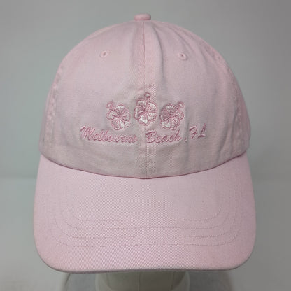 Melbourne Beach FL Baseball Cap Pink One Size Adjustable Wise Guy Wise Girl