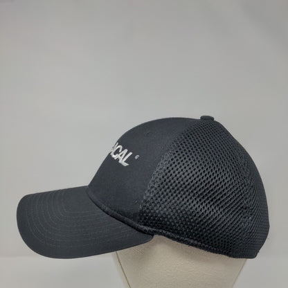 Caracal Snapback Trucker Hat Black OSFM Adjustable 6 Panel 9Forty New Era