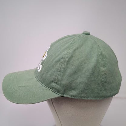 David and Young Baseball Cap Green One Size See Good In All Things Smiley Hat