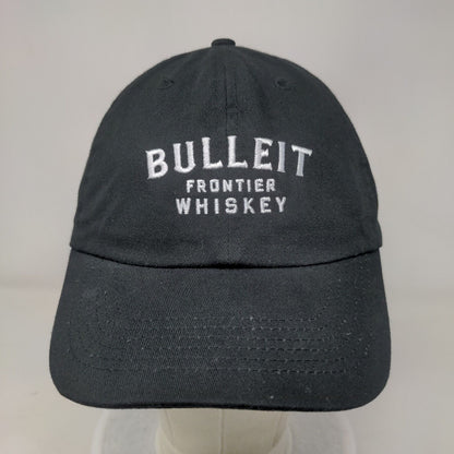 Bulleit Frontier Whiskey Slideback Hat Black One Size Embroidered