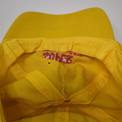Super Awesome Super Pretzel Hat Baseball Cap Yellow One Size Adjustable Hit Wear