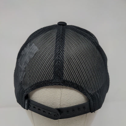 Push A Skate Don't Contaminate Volcom Stone Trucker Hat Black OSFA Adjustable