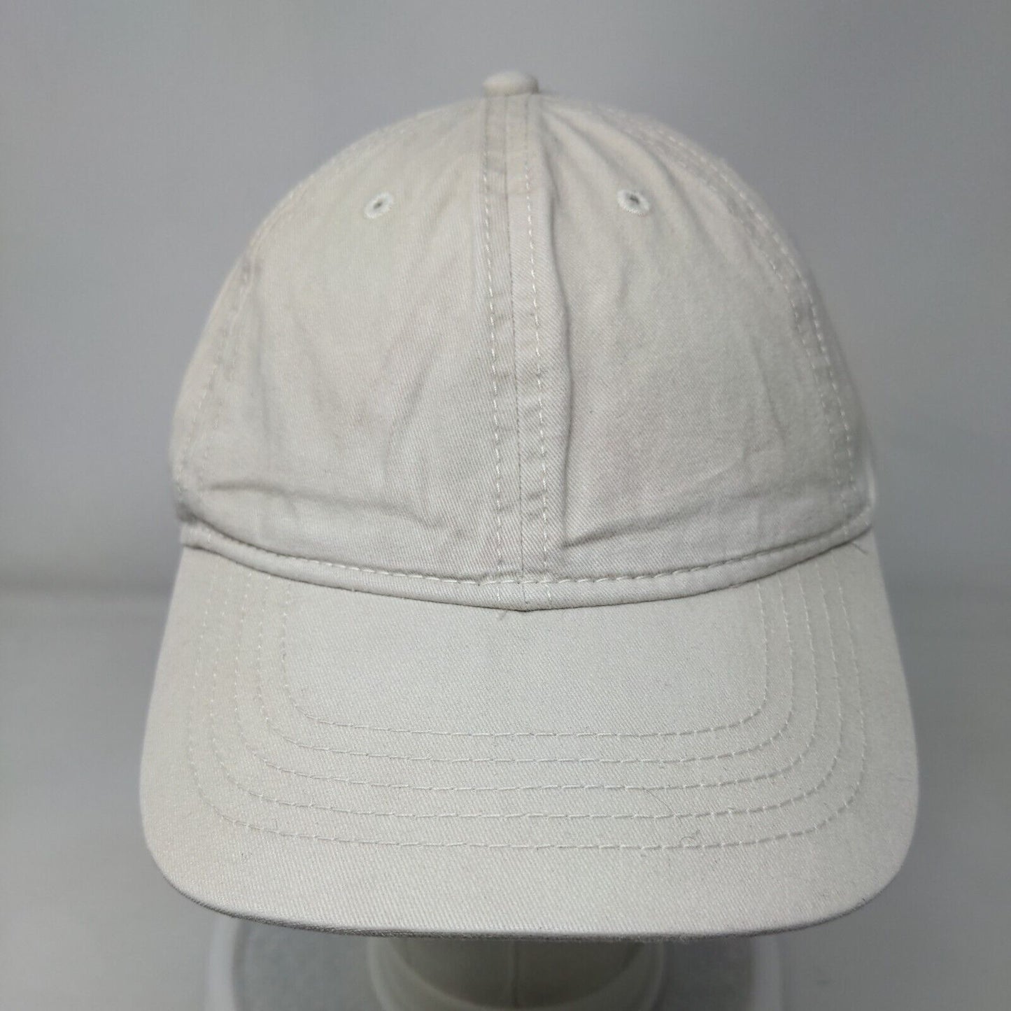 Unbranded Slideback Hat Brown OSFM Adjustable Solid Blank 6 Panel