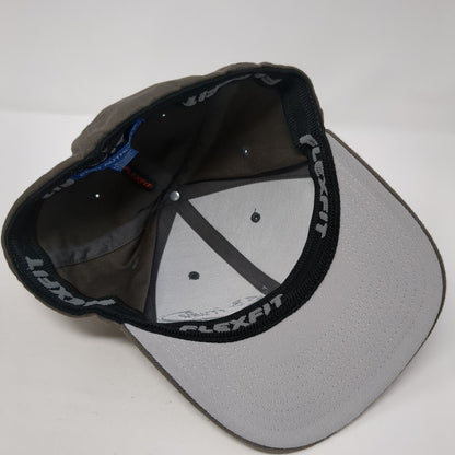 SB Audio Fitted Hat Gray Large/XL Flexfit Port Authority 6 Panel