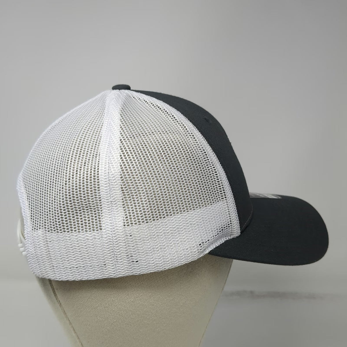 Richardson Trucker Hat Gray White S City Of Glenns Ferry Mesh Back Snapback