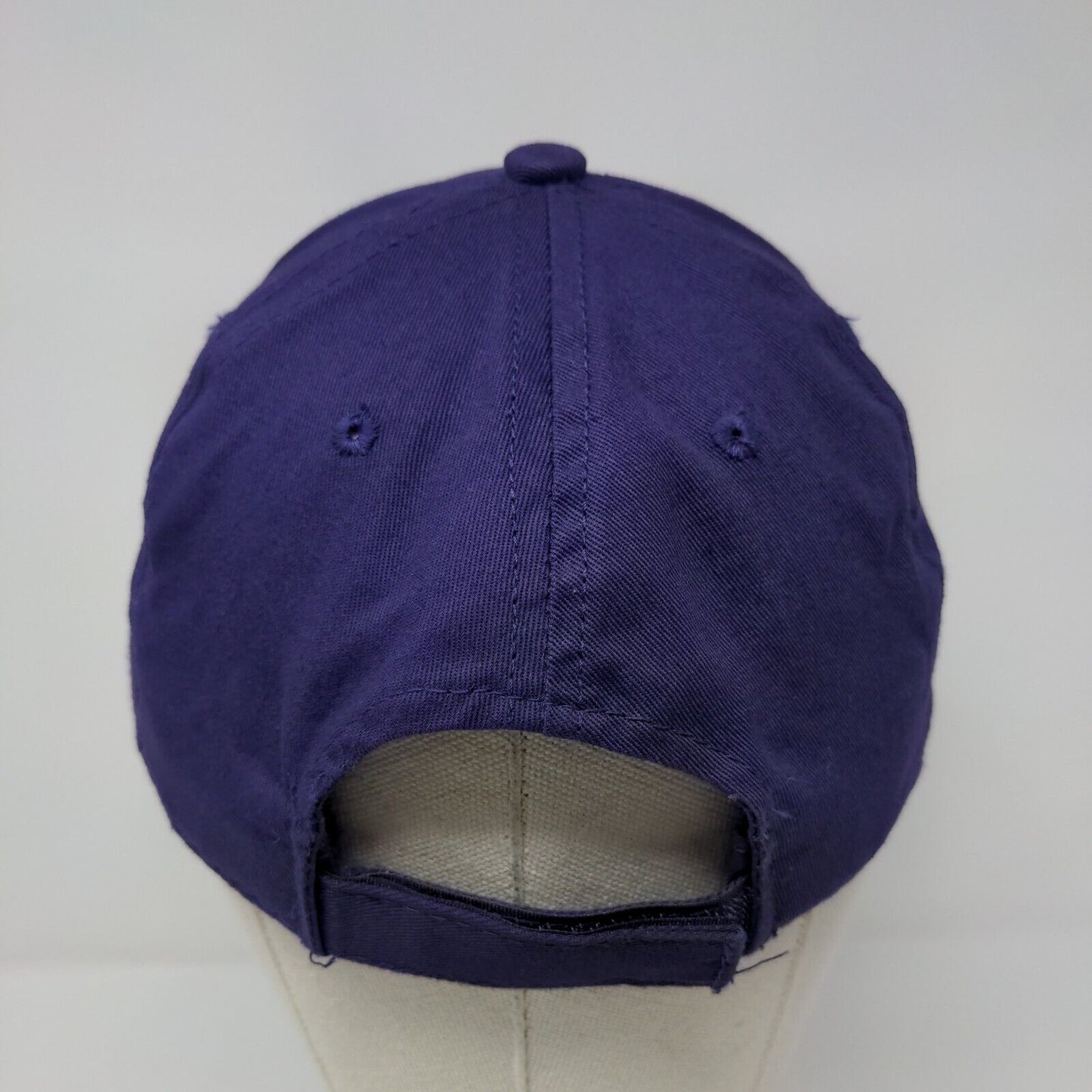 Cripple Creek Enterprises Strapback Hat Purple OSFM Outdoor Cap