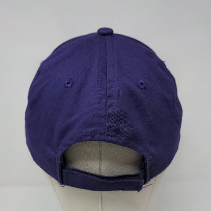 Cripple Creek Enterprises Strapback Hat Purple OSFM Outdoor Cap