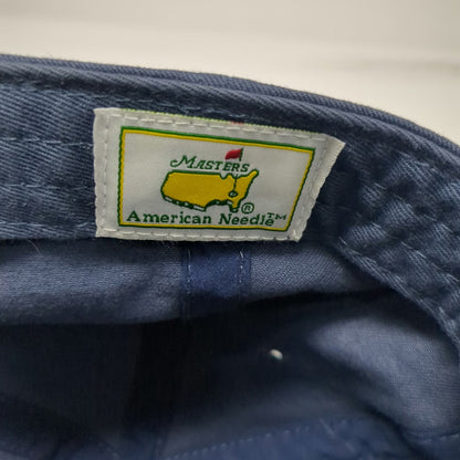 American Needle Baseball Cap Blue One Size Masters 2021 Tournament Golf Hat