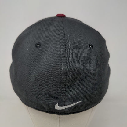 Nike Legacy 91 Dri Fit Men's Fitted Hat Gray OSFM Embroidered FSU Seminoles Logo