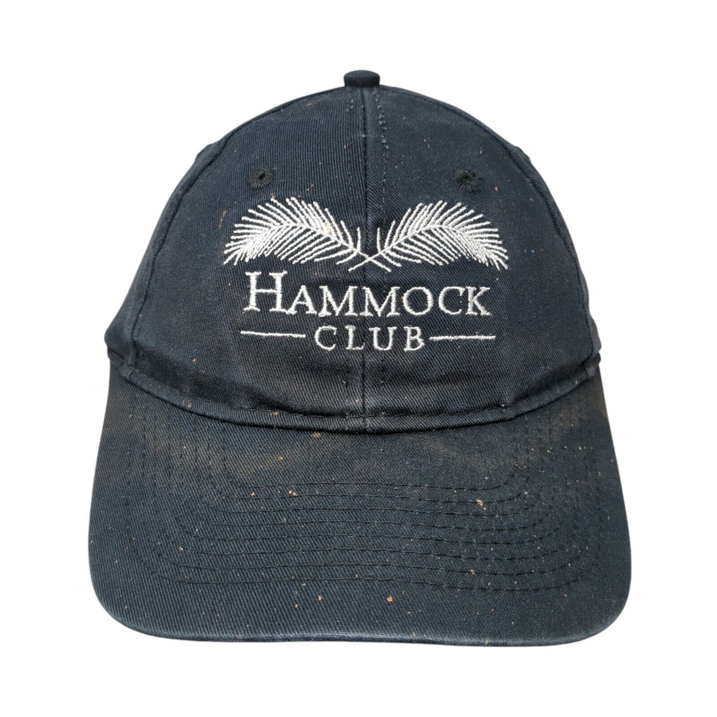 Hammock Club Strapback Baseball Cap Blue One Size Adjustable Port & Company