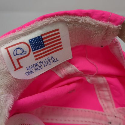 Hot Tuna 5 Panel Pink Strapback Hat Australia Rope Fish Logo Surf USA Vintage