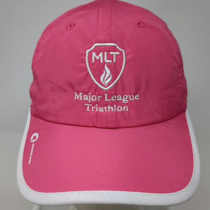 Greenlayer Baseball Cap Pink One Size Major League Triathlon MLT Performance Hat