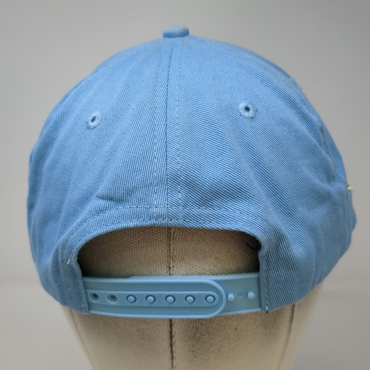 City Image 5 Panel Blue One Size Skyline Pink Underbrim Side Patch Snapback Hat