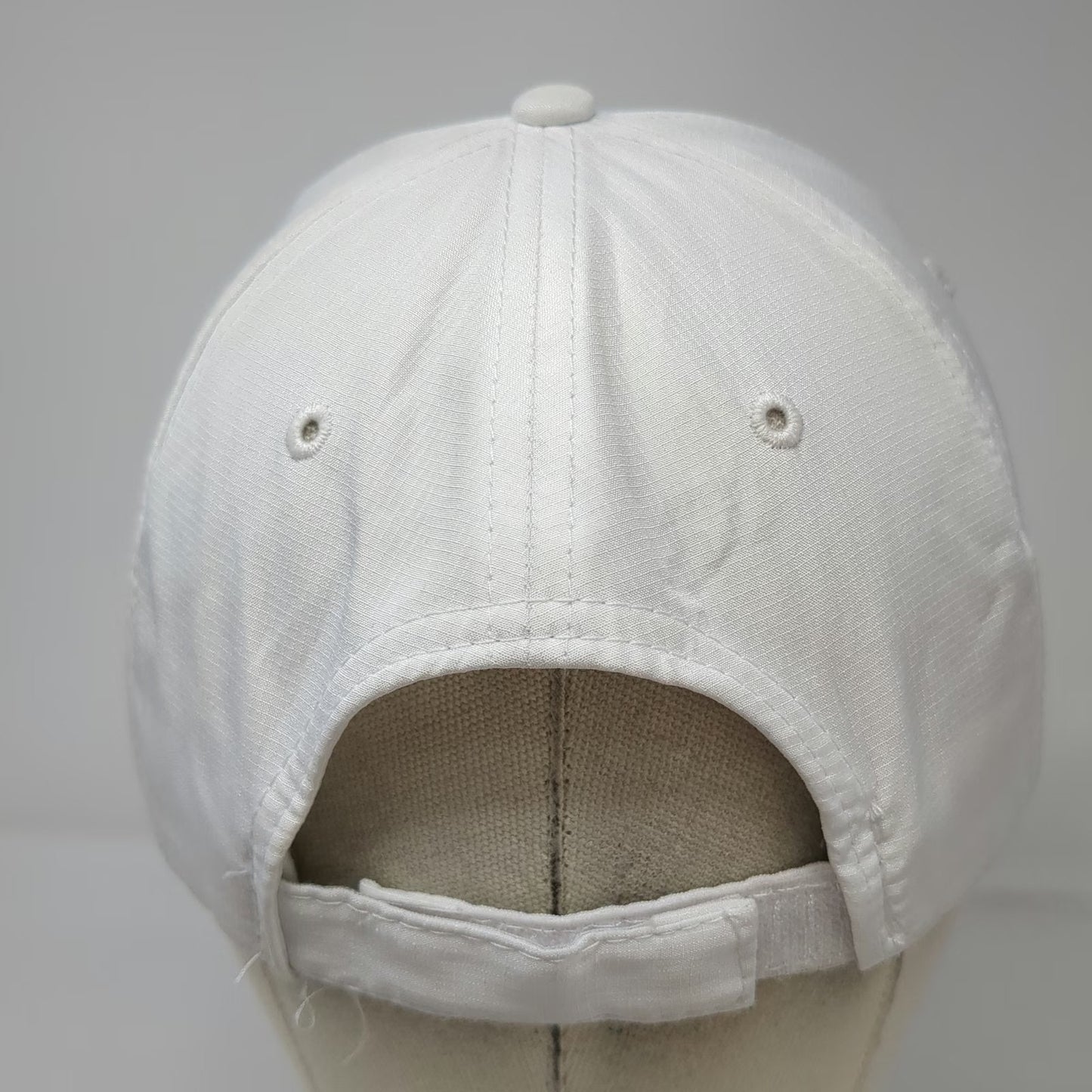 DAER Dayclub Embroidered Baseball Cap White One Size Strapback Adjustable Hat