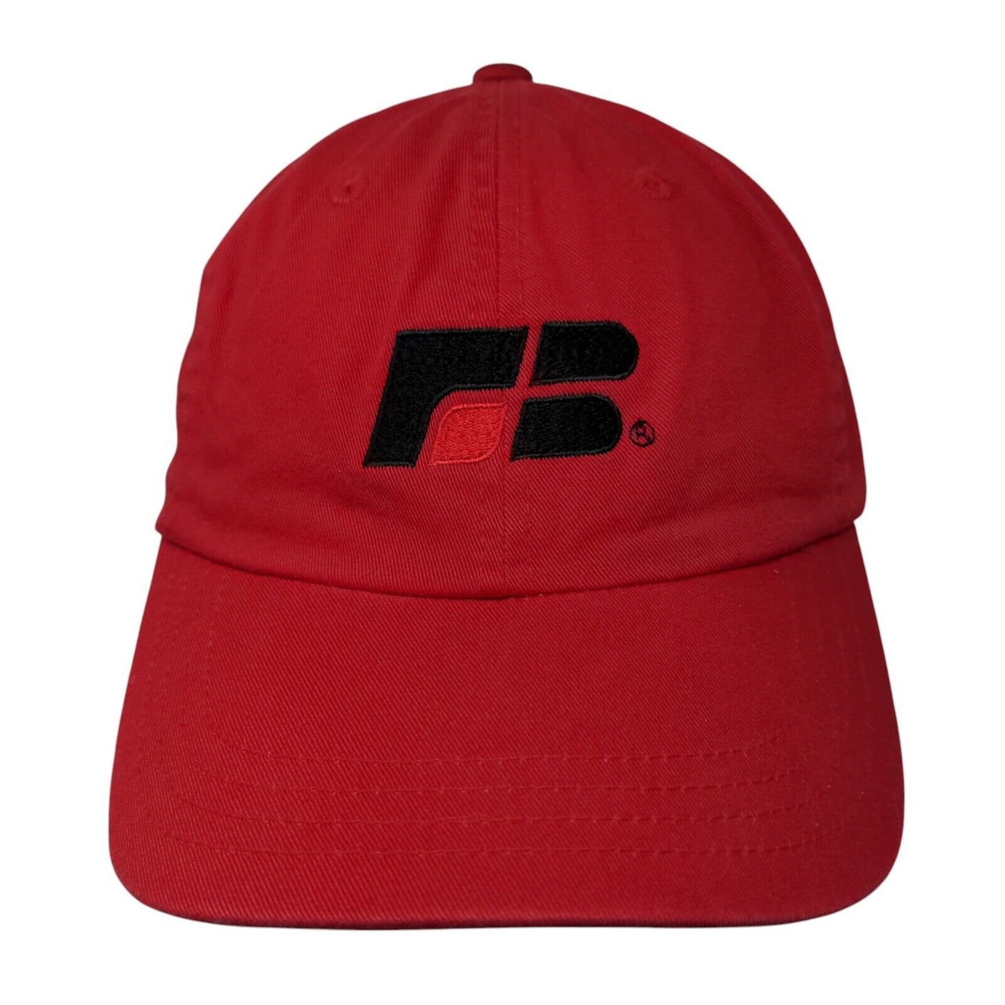 Farm Bureau Slideback Hat Red OSFA Adjustable Embroidered Imperial