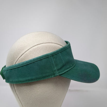 American Needle Masters Visor Hat Green One Size Golf Tournament Embroidered