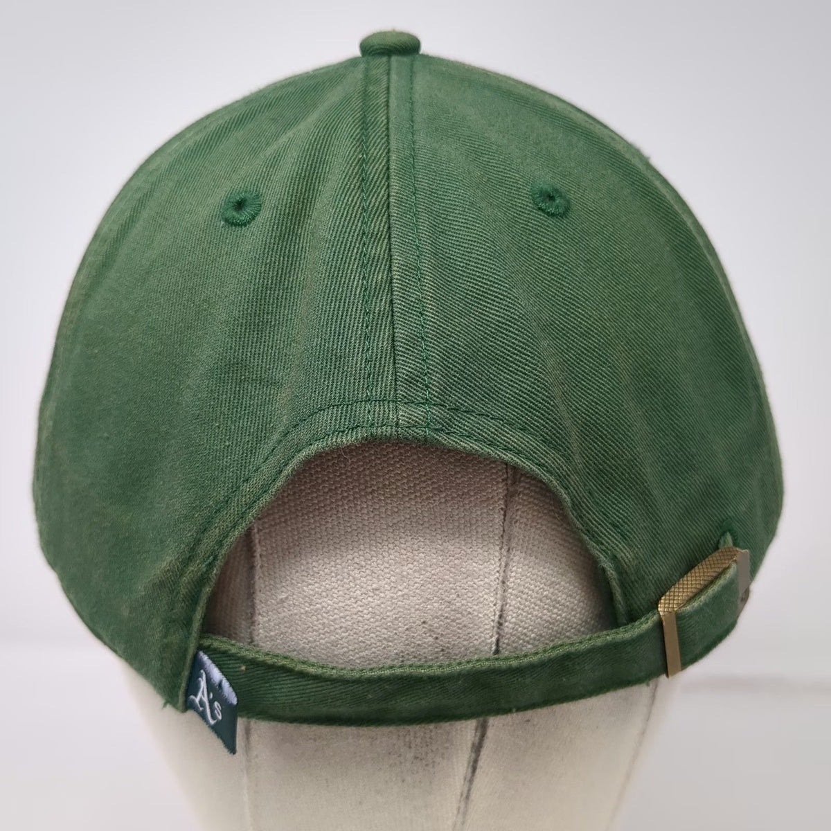 '47 MLB Oakland Athletics Baseball Cap Green One Size Slideback Cotton Logo Hat