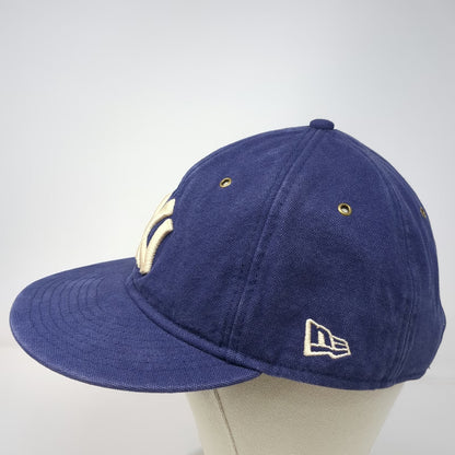 New York Yankees MLB New Era Blue Baseball Cap One Size Cooperstown Slideback
