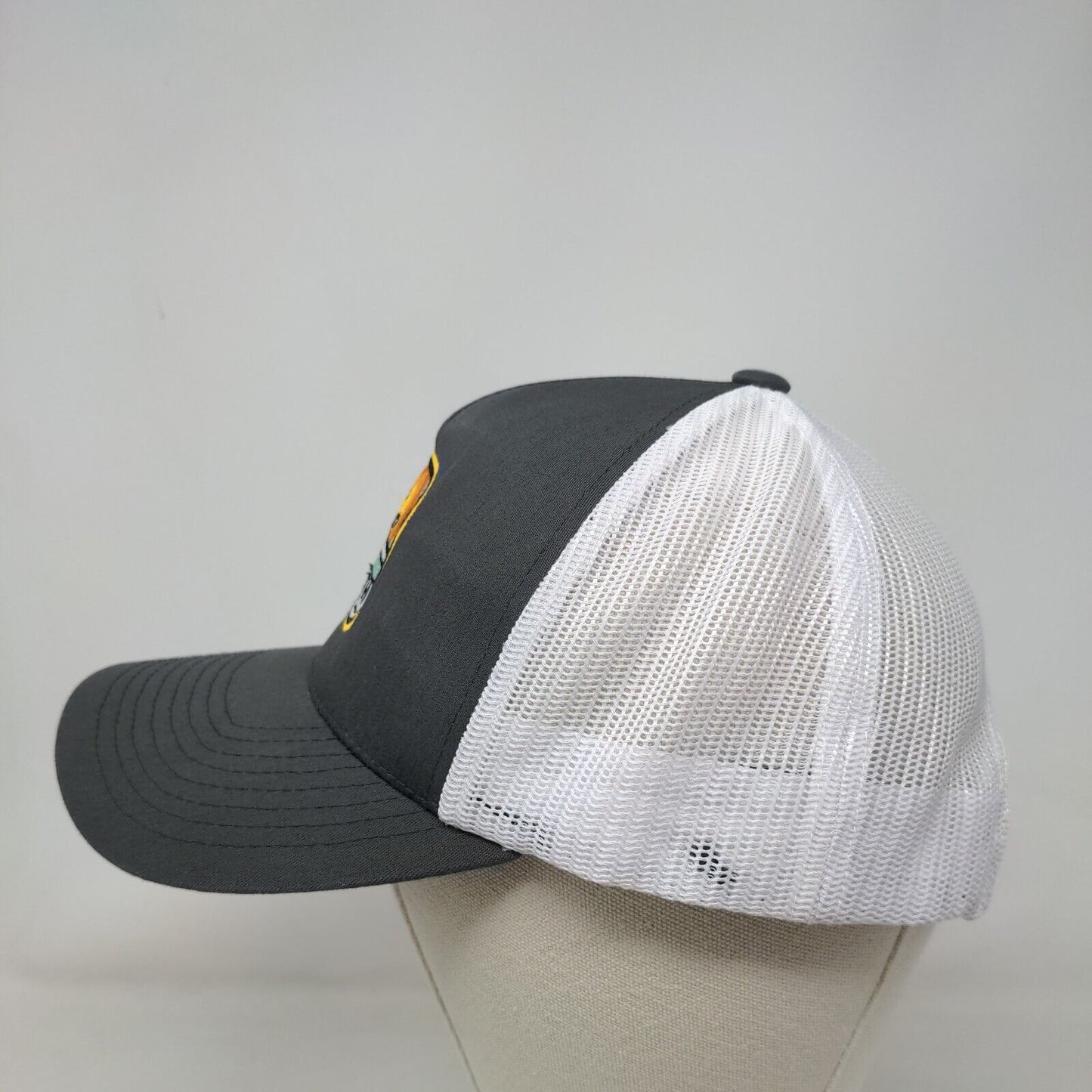 The North West Snapback Trucker Hat Gray One Size Mesh Back The Classics Yupoong