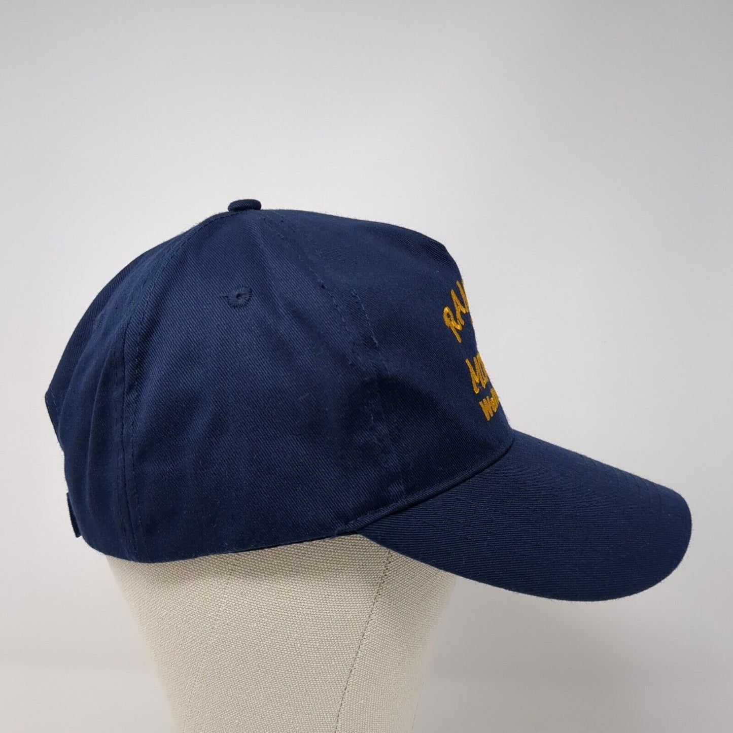 Rancho El Mirage Welton AZ Strapback Hat Blue One Size Adjustable Embroidered