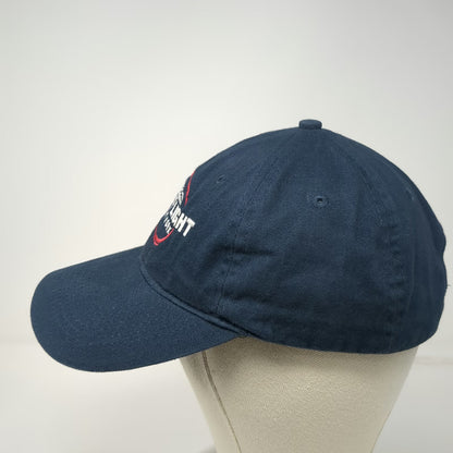 Port & Company Baseball Cap Blue One Size Adjustable Life Flight Network Hat