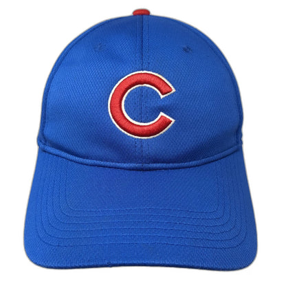 Chicago Cubs MLB OC Sports Baseball Cap Blue OSFM Embroidered Logo Strapback Hat