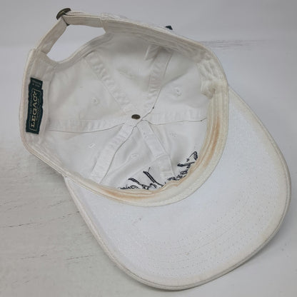 Legacy Baseball Cap White One Size Shore Lodge McCall Idaho Cotton Slideback Hat