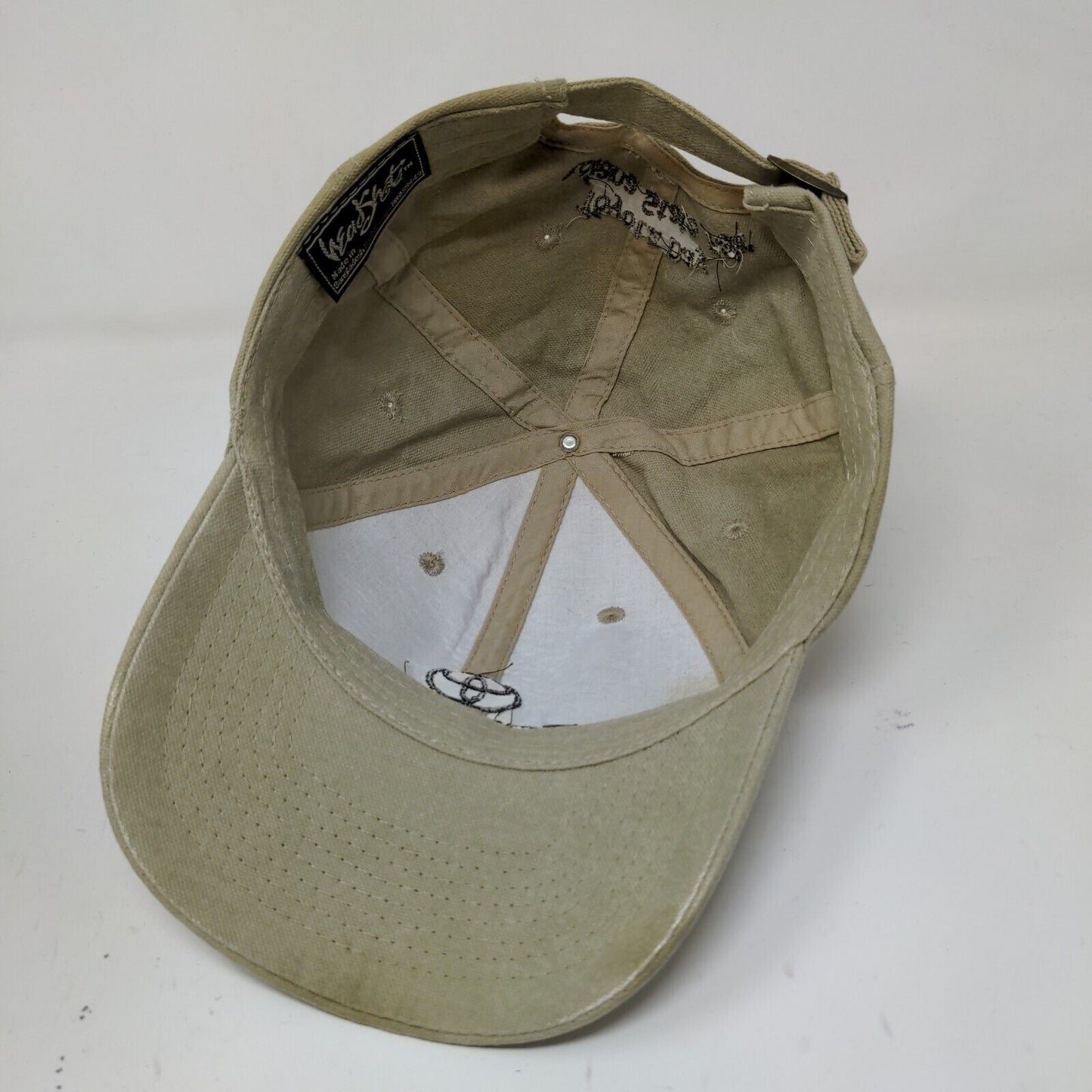 Toyota Men's Slideback Hat Tan Adjustable Indiana State Fair Embroidered Logo