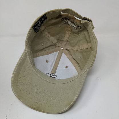 Toyota Men's Slideback Hat Tan Adjustable Indiana State Fair Embroidered Logo