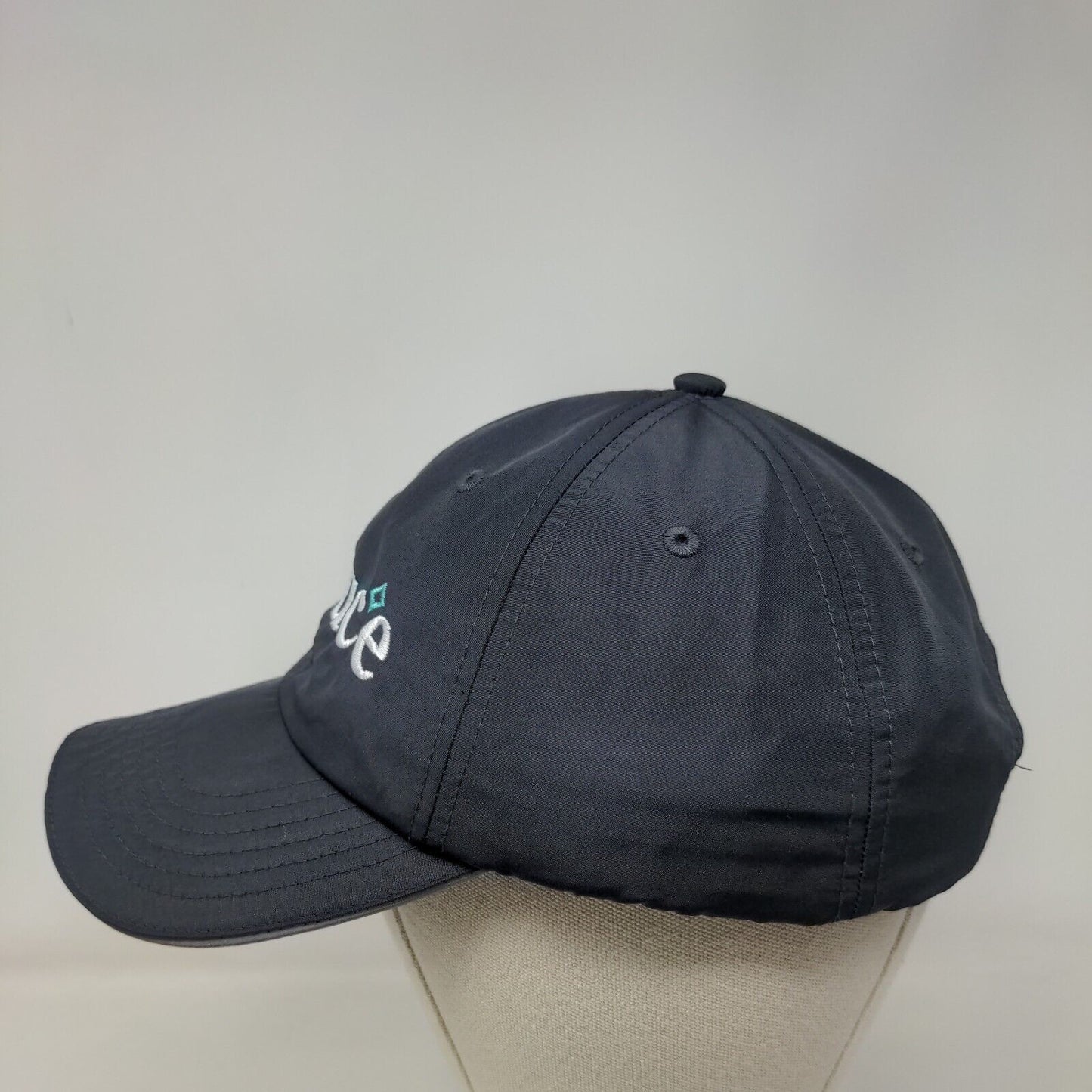 Spruce Strapback Hat Blue One Size Adjustable Embroidered Core 365