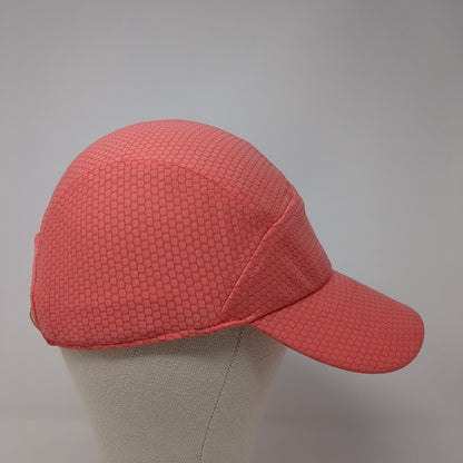 Avia 5 Panel Cap Pink One Size Adjustable Lightweight Breathable Polyester