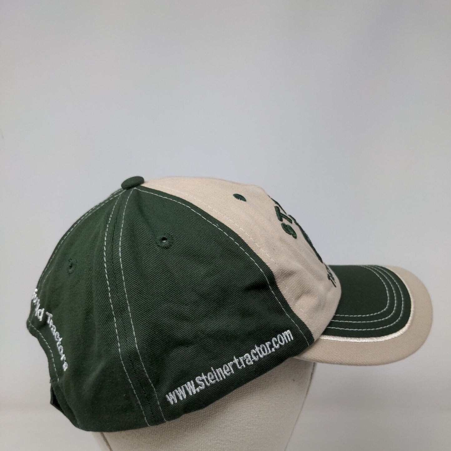 Steiner Tractor Parts Strapback Hat Multi One Size Embroidered Colorblock