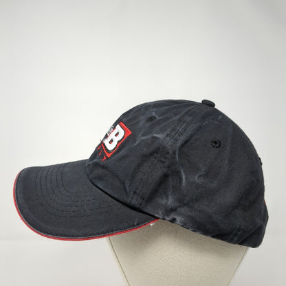 D&B Supply Slideback Hat Black One Size Adjustable Embroidered Solid