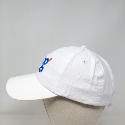 EBG Twenty Slideback Hat White OSFM Embroidered Quake City Caps