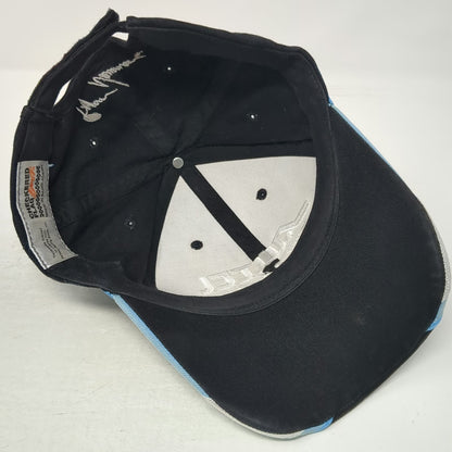 Alltel Racing 12 Ryan Newman Black Baseball Cap One Size Checkered Flag Hat