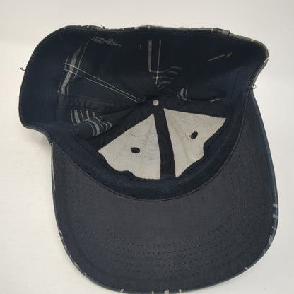 Genuine Dickies Fitted Baseball Cap Multicolor One Size Adjustable Plaid
