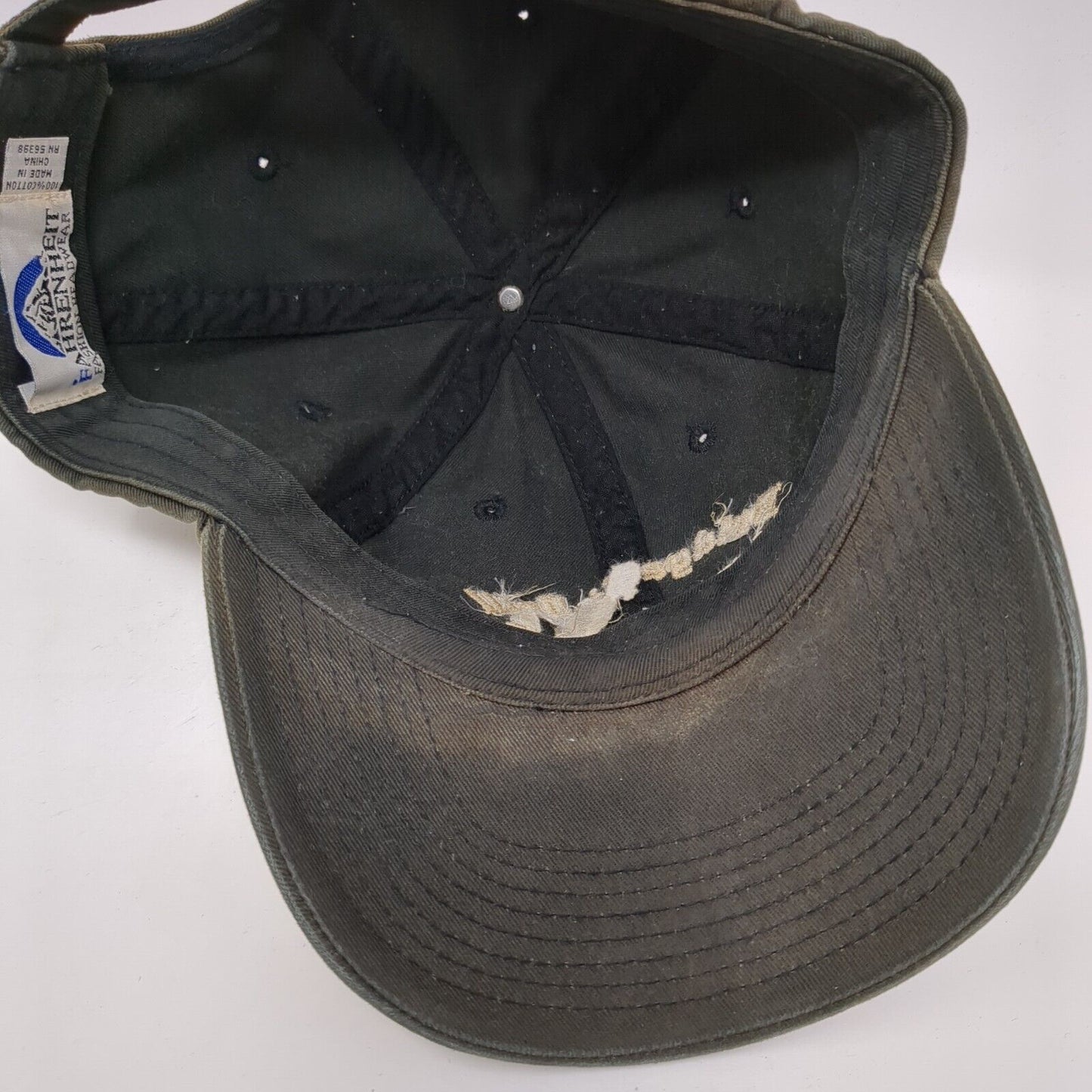 Bridge St. Grill Lower Stanley ID Slideback Hat Brown OS Adjustable Fahrenheit